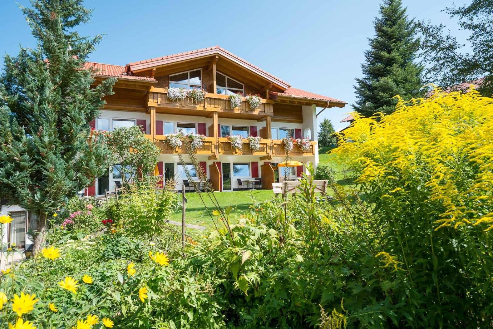 Hotel Gaestehaus Hoernerblick Ofterschwang Zewnętrze zdjęcie