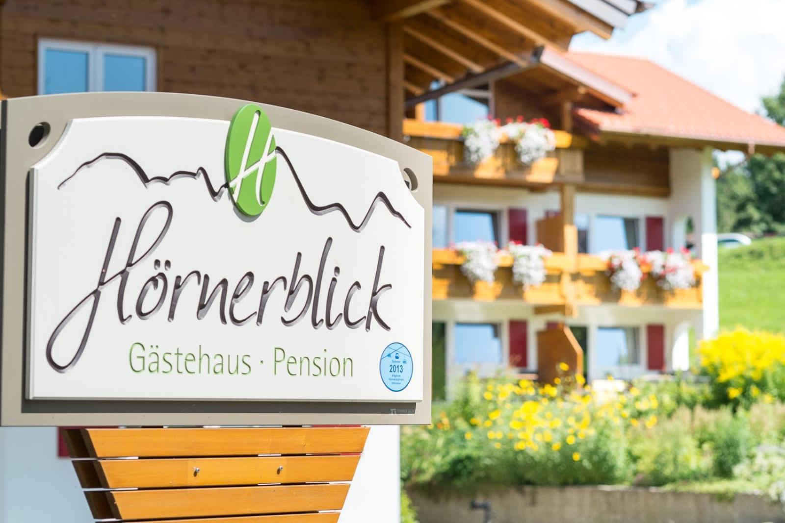 Hotel Gaestehaus Hoernerblick Ofterschwang Zewnętrze zdjęcie